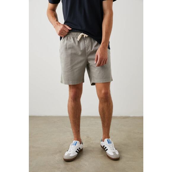 NWT Rails Cruz Shorts in Washed Grey SZ XL Business Casual Cotton Classic $98 - Picture 4 of 15